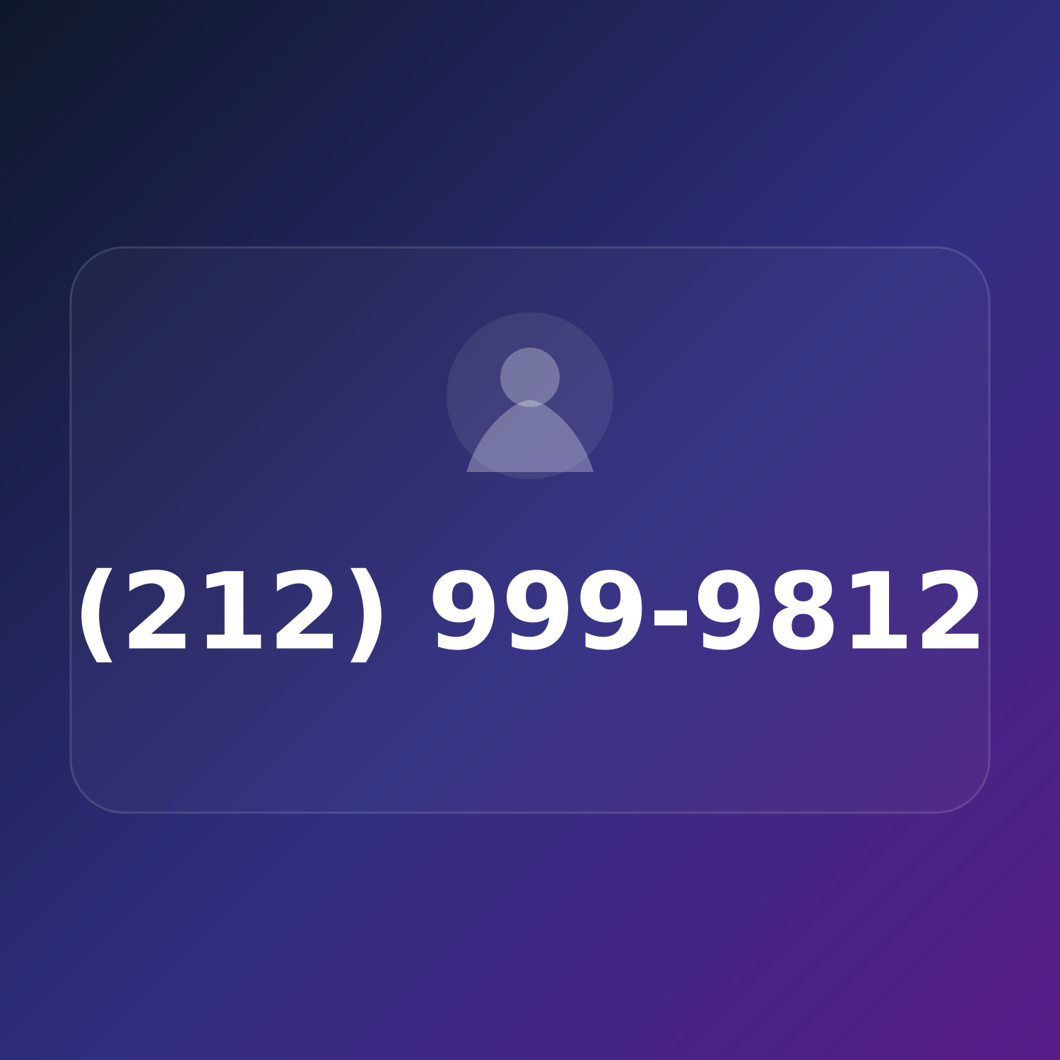 (212) 999-9812 product image