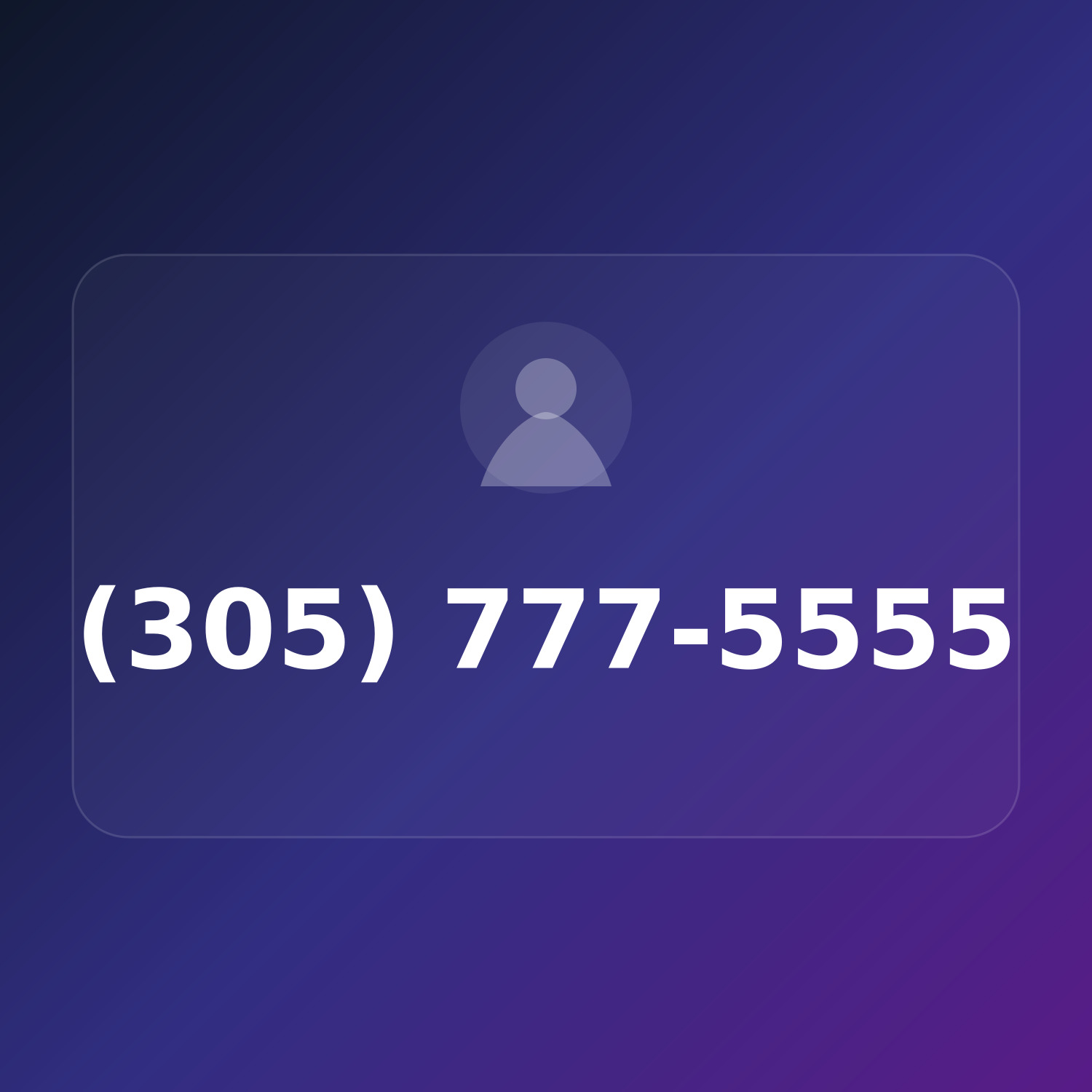 (305) 777-5555 product image