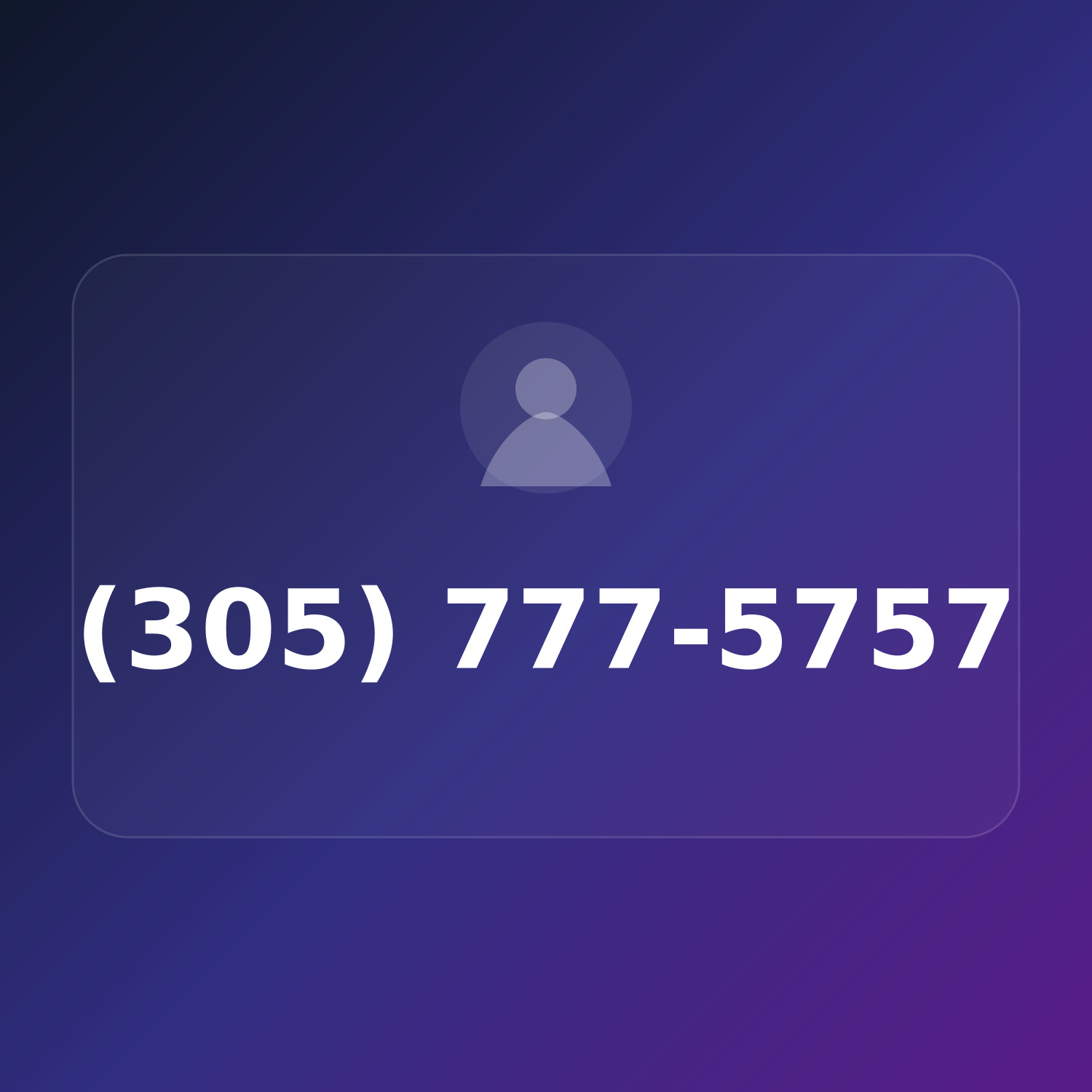 (305) 777-5757 product image