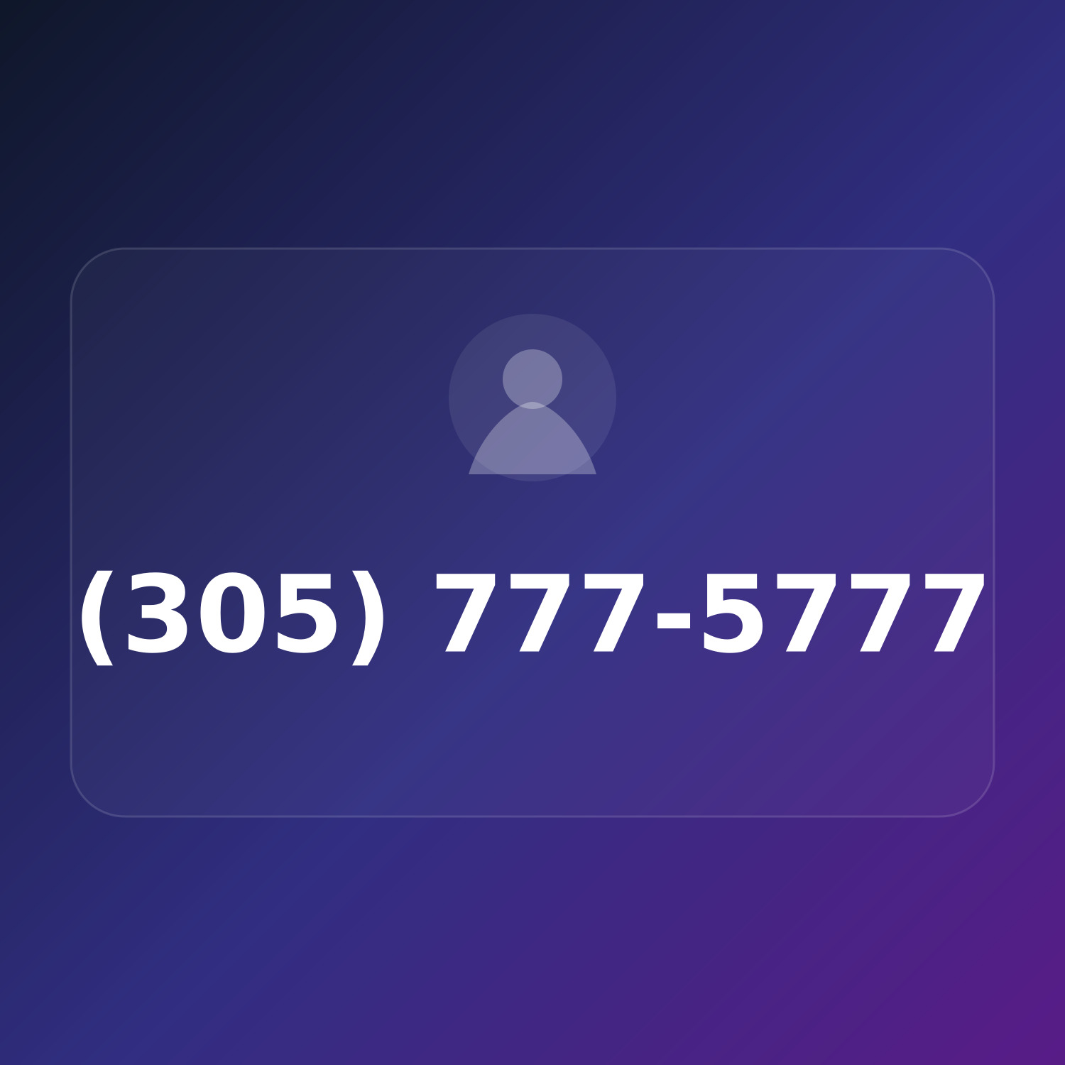 (305) 777-5777 product image