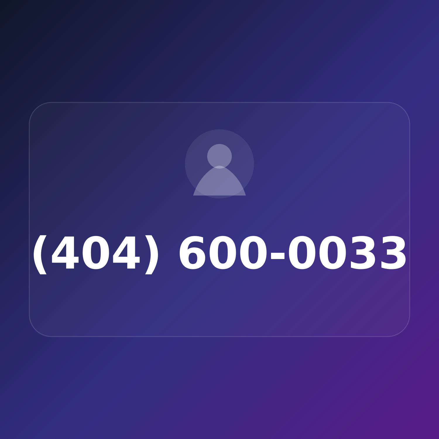 (404) 600-0033 product image