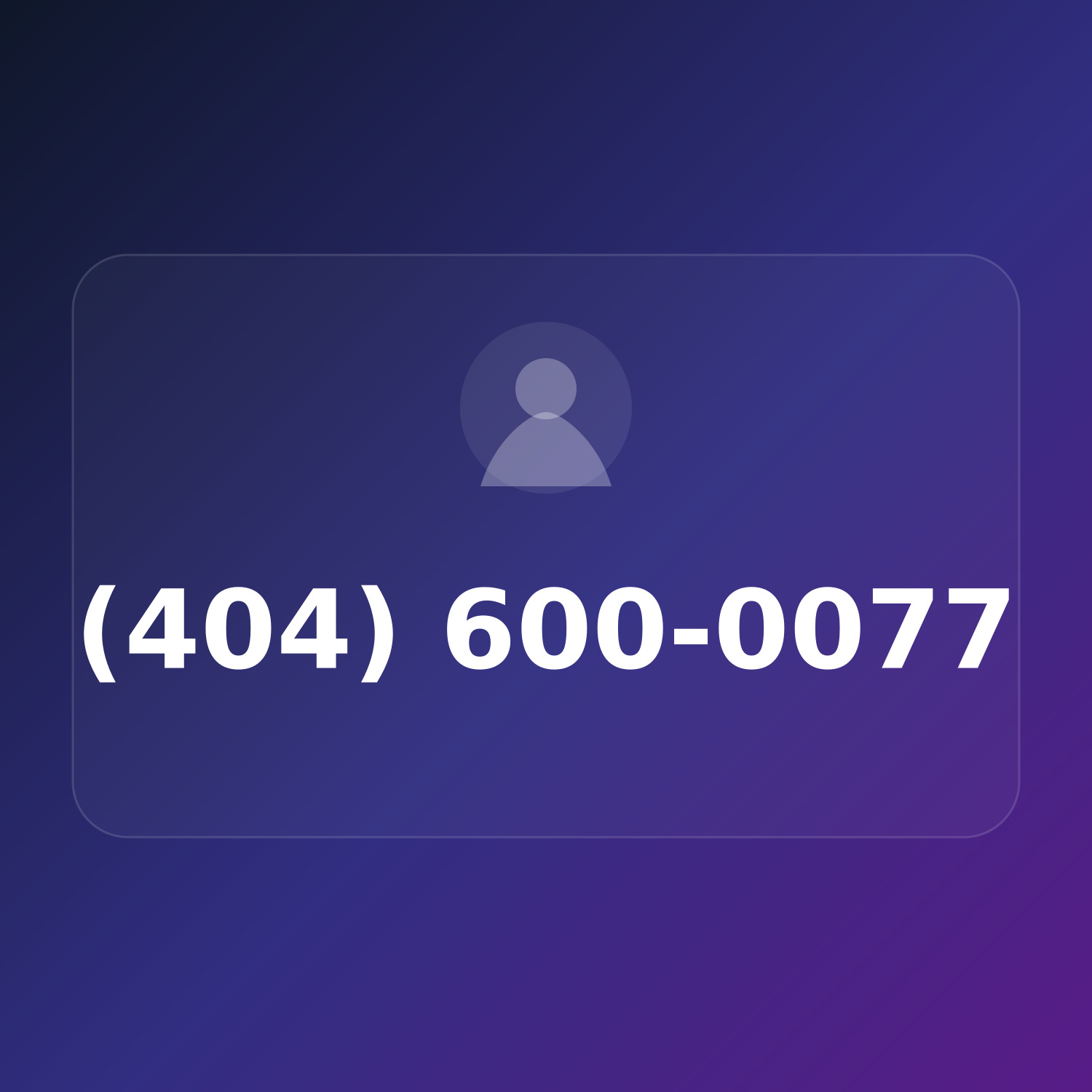 (404) 600-0077 product image