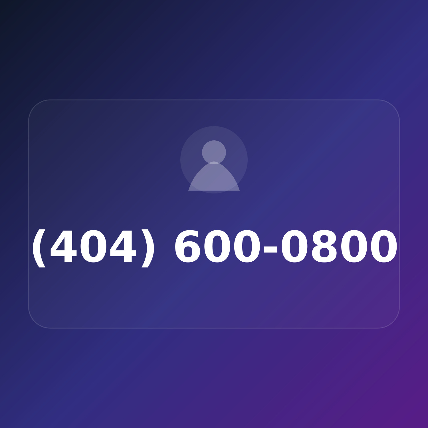 (404) 600-0800 product image