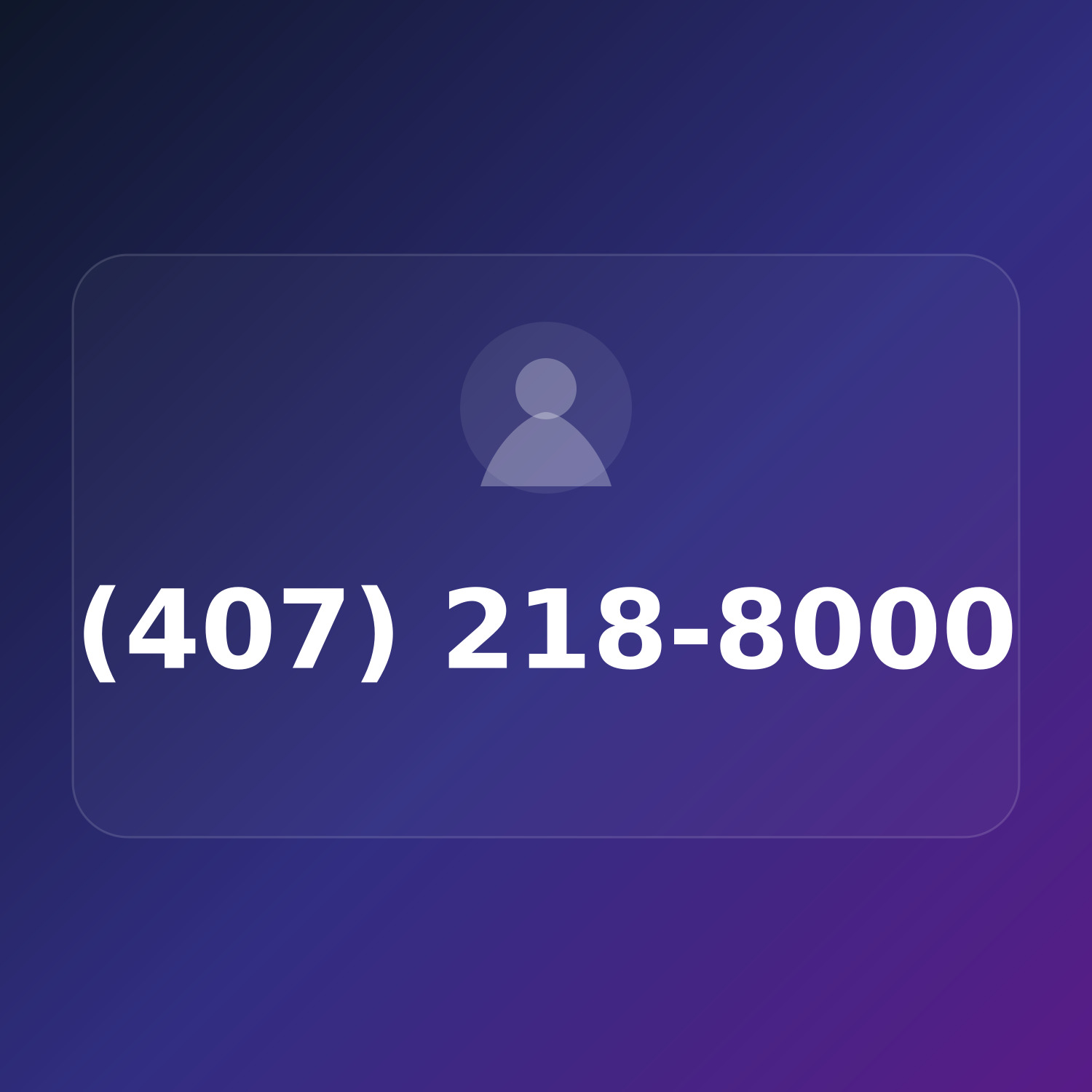 (407) 218-8000 product image