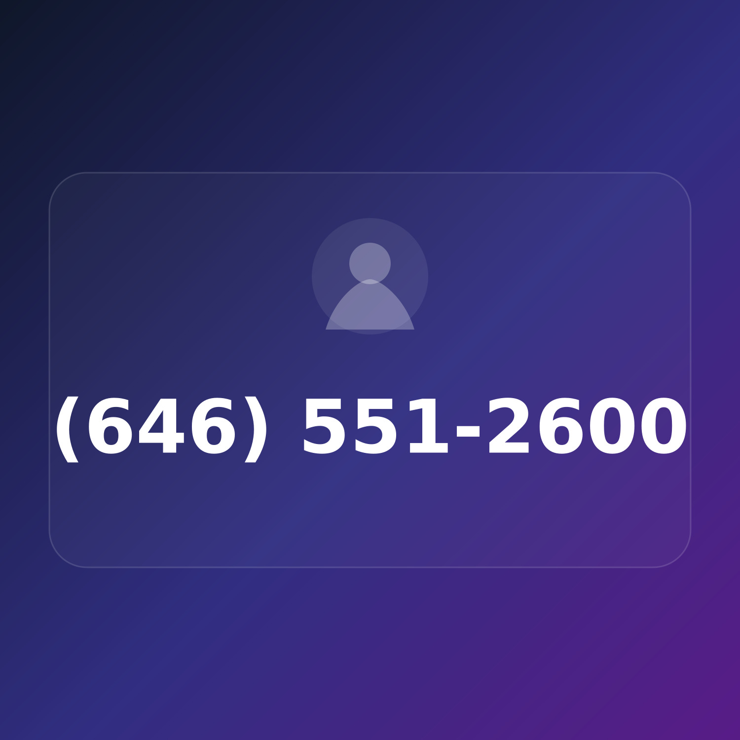 (646) 551-2600 product image