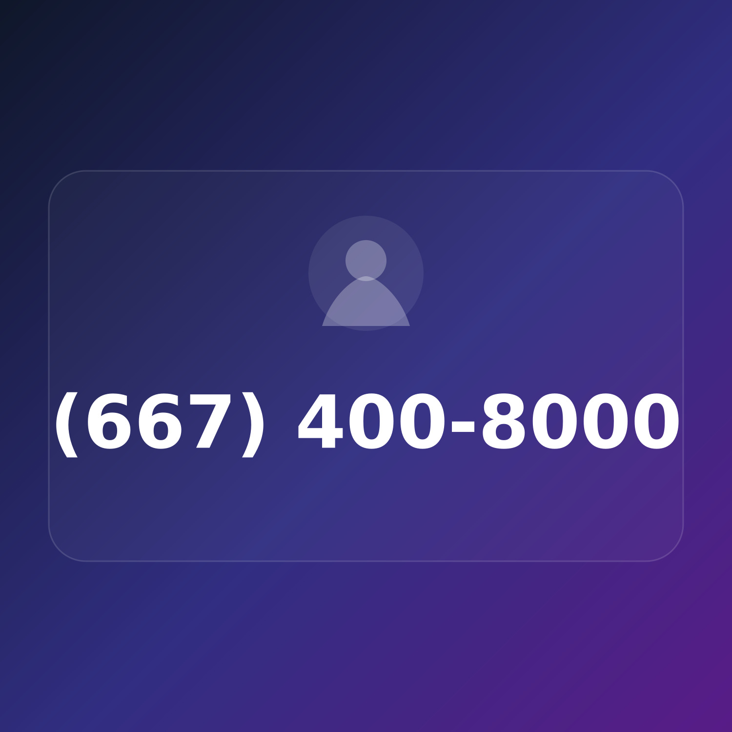 (667) 400-8000 product image