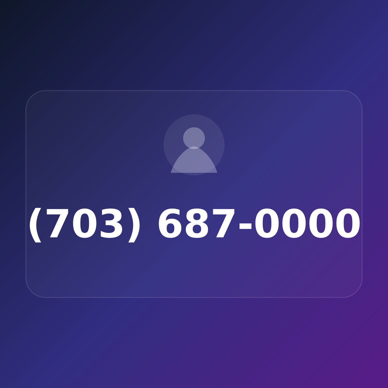 (703) 687-0000 product image