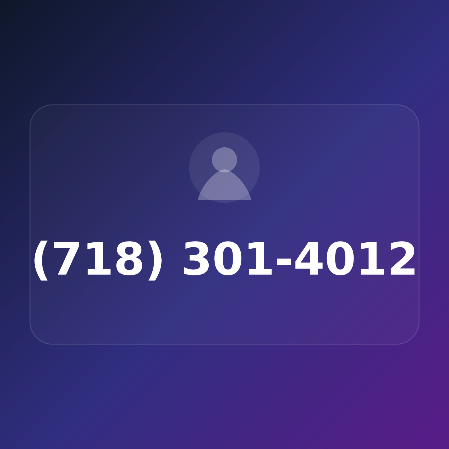 (718) 301-4012 product image