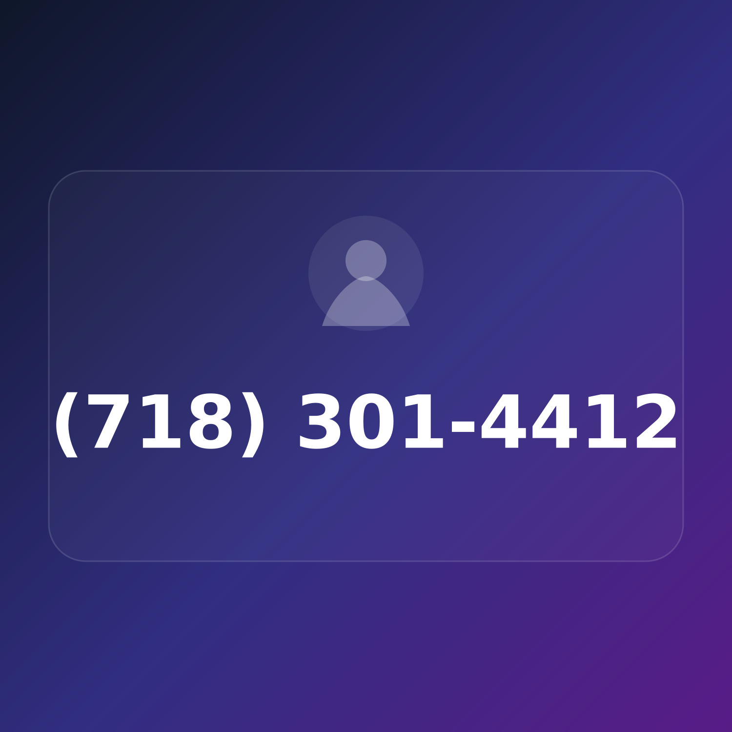 (718) 301-4412 product image