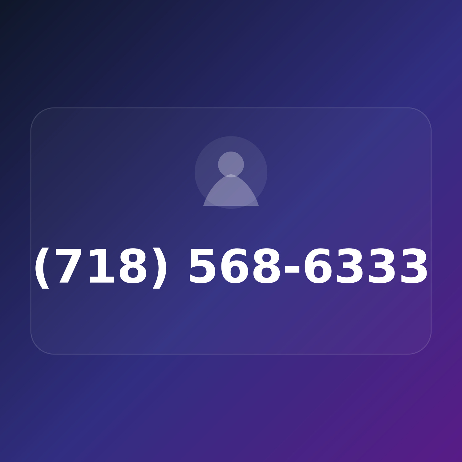 (718) 568-NEED product image