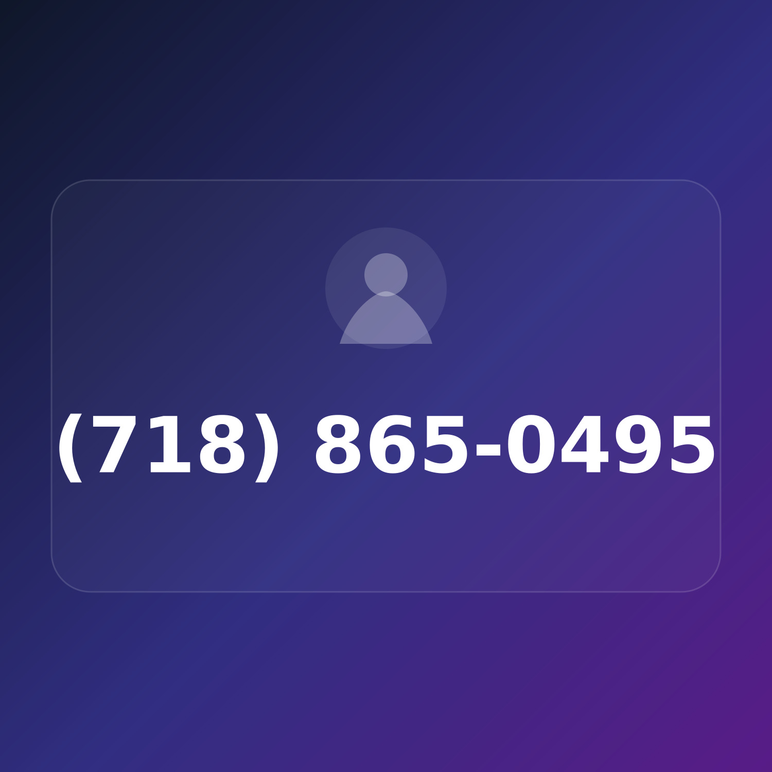 (718) 865-0495 product image