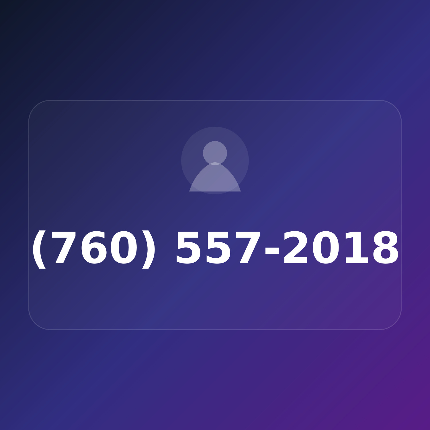 (760) 557-2018 product image