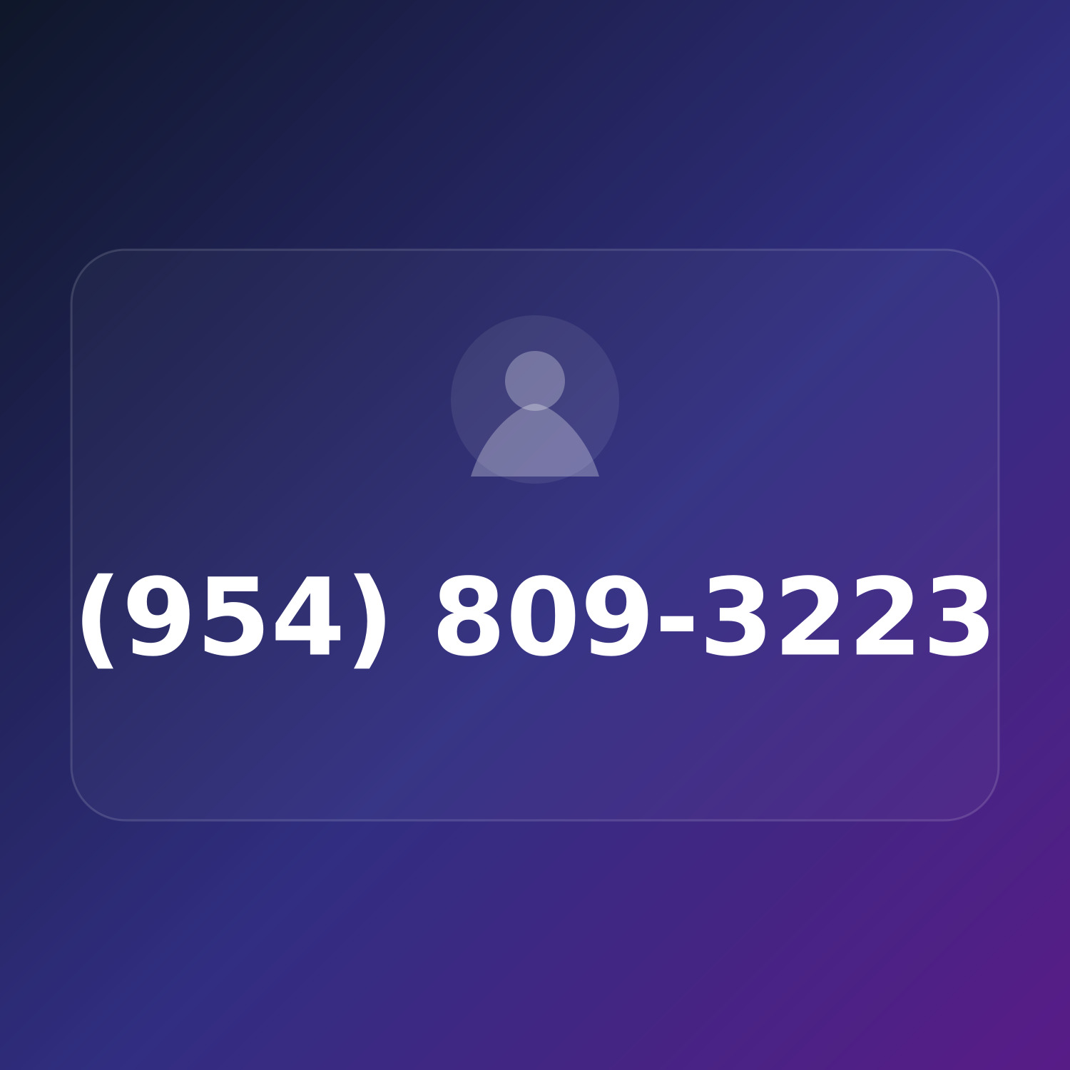 (954) 809-FACE product image